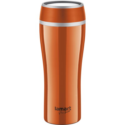 Termohrnček 0,4 l oranžový FLAC LAMART