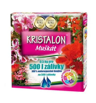 Hnojivo na muškaty Kristalon 500 g