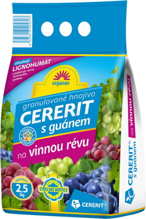 Cererit s guánom na vínnu révu ORGAMIN 2,5 kg