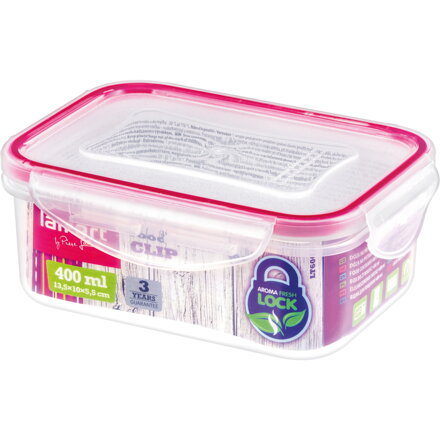 Dóza obdĺžnik 400 ml CLIP LAMART