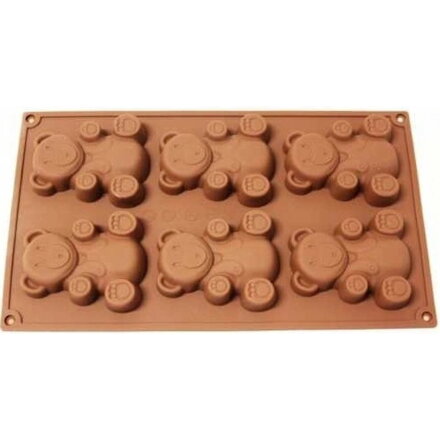 Forma macko silikónová 18 x 31cm, rôzne farby