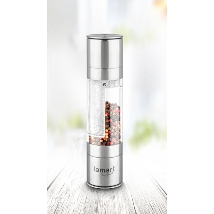 Mlynček na korenie 2x100ml TUBE LAMART 