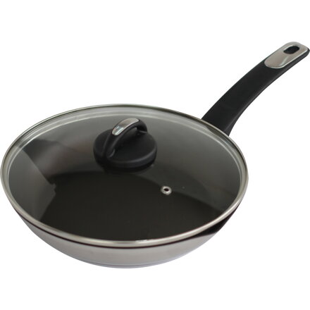 Panvica ø 24 cm s pokrievkou INOX LAMART 