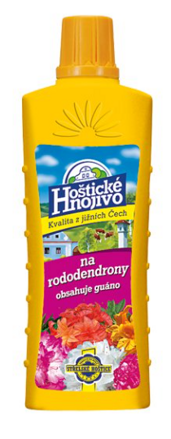 Hnojivo na rododendrony a azalky s guánom HOŠTICKÉ 500 ml