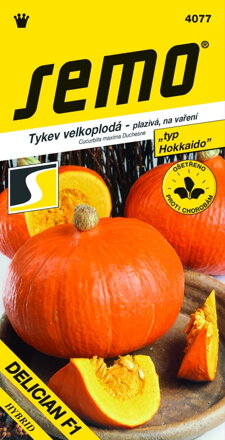 Tekvica veľkoplodá Delician F1 "Hokkaido"