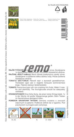 Paradajky kolíkové PERUN