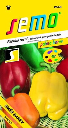 Paprika Zmes farieb F1 2540 S