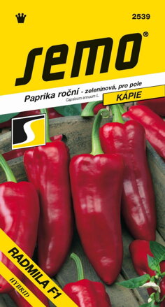 Paprika zeleninová kapia Radmila F1