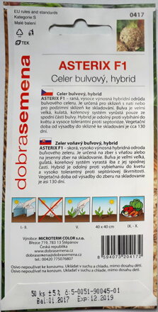 Zeler buľvový ASTERIX F1 DS
