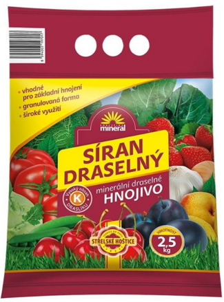 Síran draselný MINERAL 2,5 kg