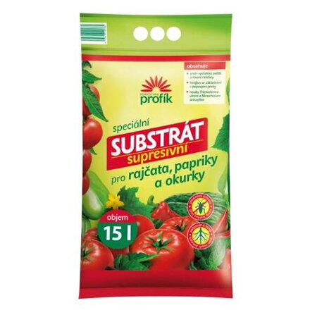 Substrát na rajčiak, uhor., pap. profik sup. FO 15 l