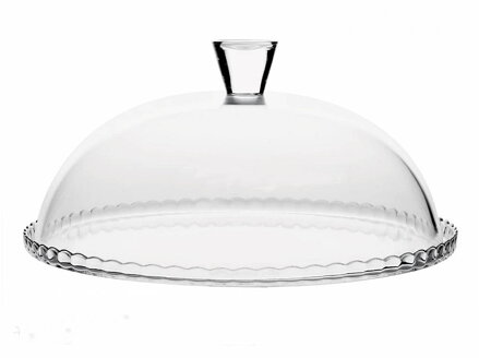 Servírovacia tácka Patisserie s poklopom 32 cm PASABAHCE