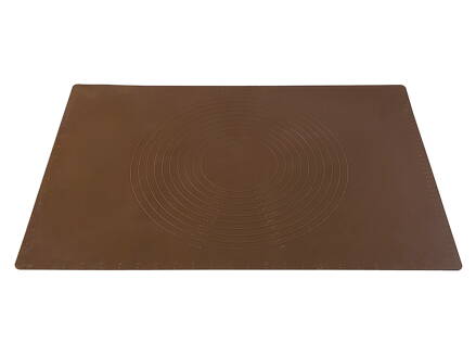 Silikónová podložka na stôl Delice hnedá 61,5 x 42 cm AMBITION