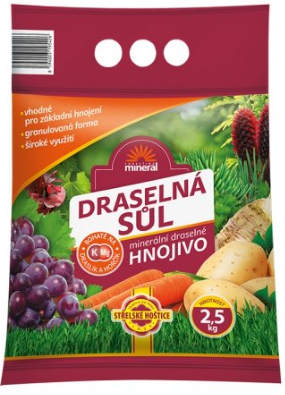 Soľ draselná MINERAL 40% 2,5kg