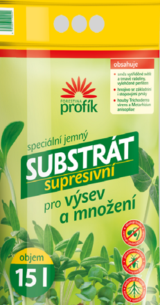 Profík supresívny substrát pre výsev a množenie 15 l