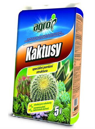 Substrát na kaktusy AGRO CS 5 l