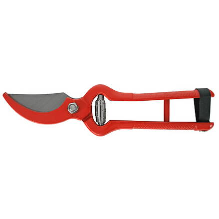 Nožnice záhradné STREND PRO P8105, 230 mm Softdipp red